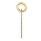 14K Medium Fancy Script Letter C Initial Charm