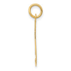 14K Large Fancy Script Initial G Charm