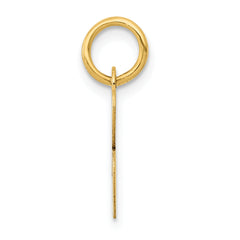 14K Small Script Letter B Initial Charm