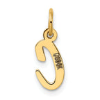 14K Small Script Letter C Initial Charm