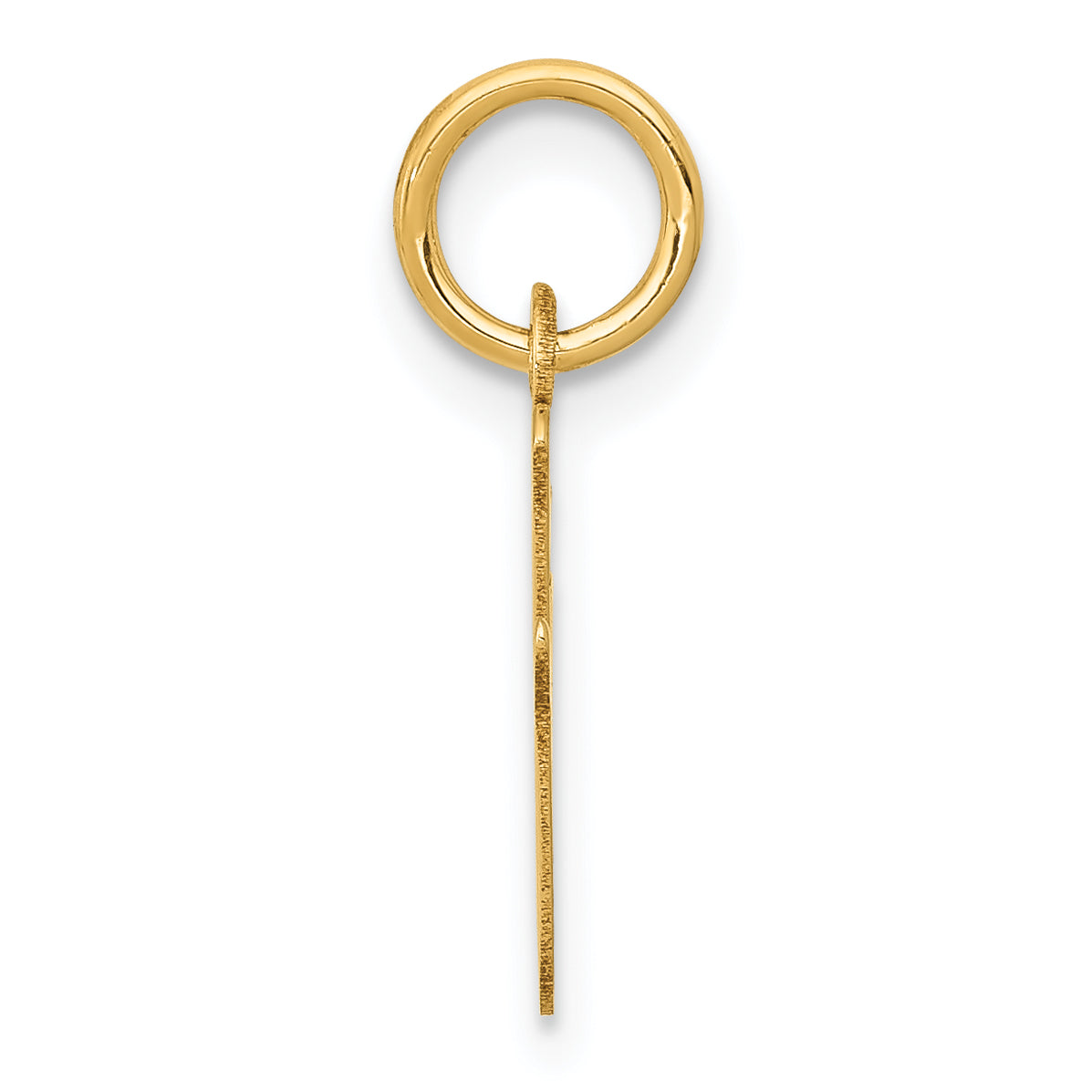 14K Small Script Initial I Charm Secondary image