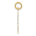14K Large Script Letter A Initial Charm