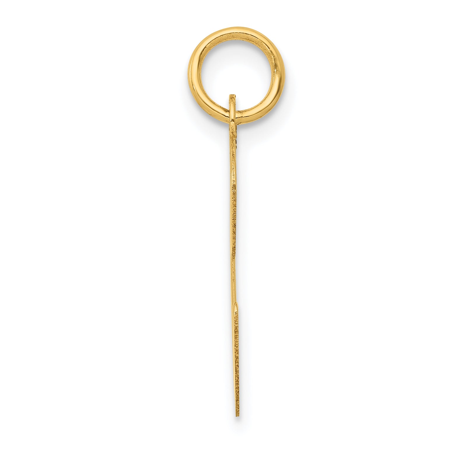 14K Large Script Letter C Initial Charm Secondary image