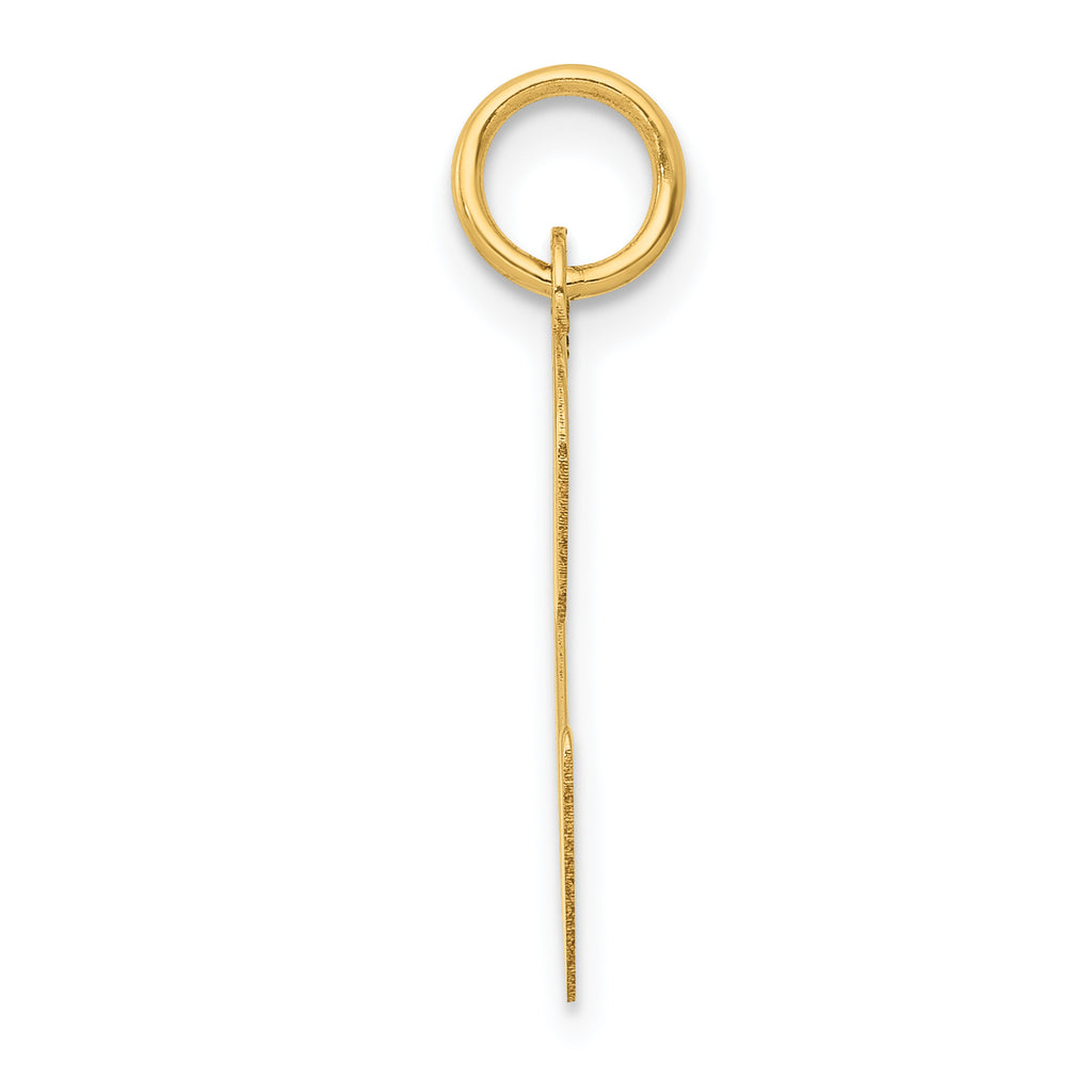 14K Large Script Letter C Initial Charm
