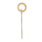 14K Large Script Letter C Initial Charm
