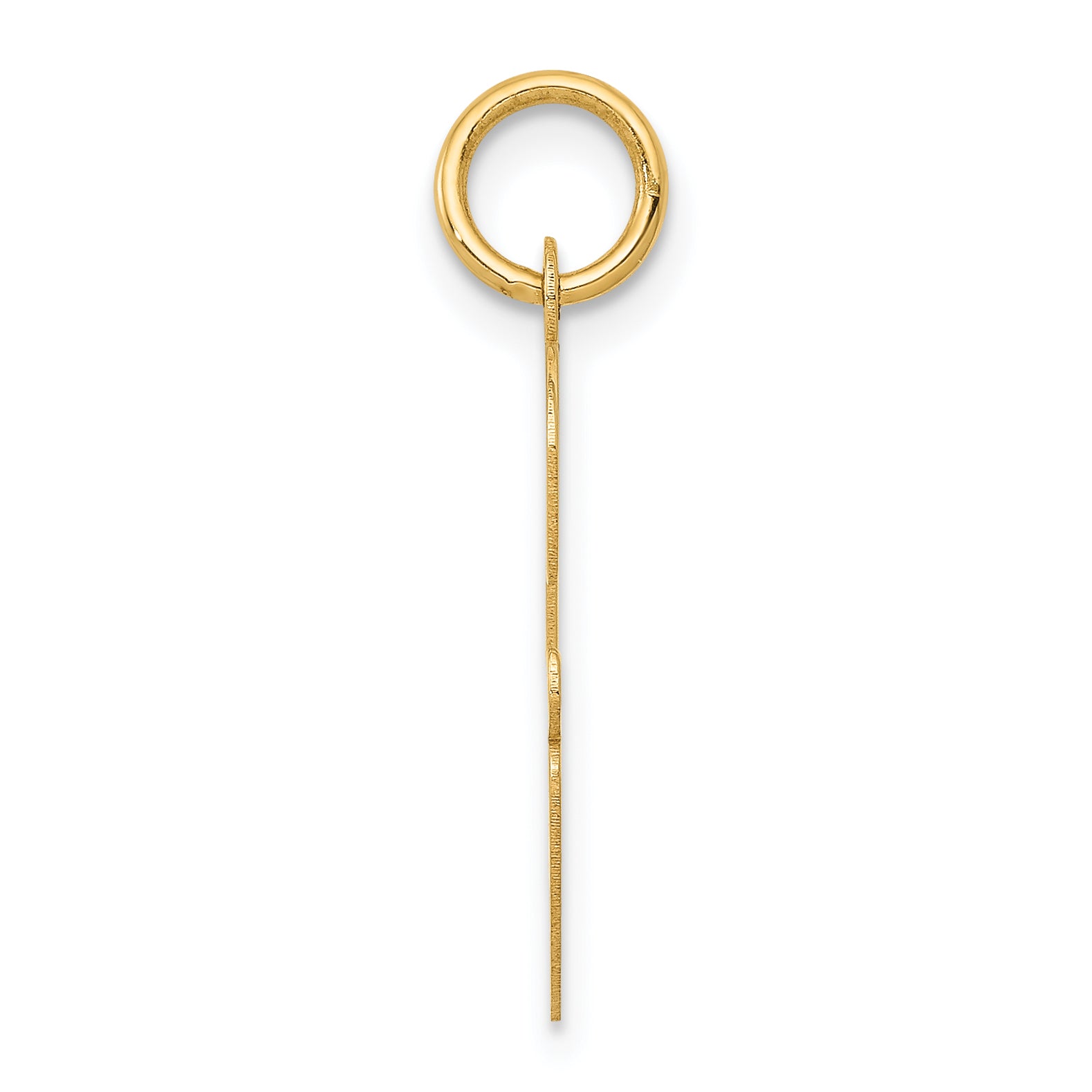 14K Large Script Initial G Charm Secondary image