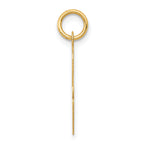 14K Large Script Initial G Charm