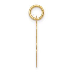 14K Large Script Initial G Charm