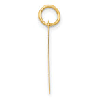 14K Large Script Initial J Charm