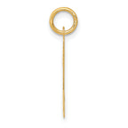 14K Large Script Initial N Charm