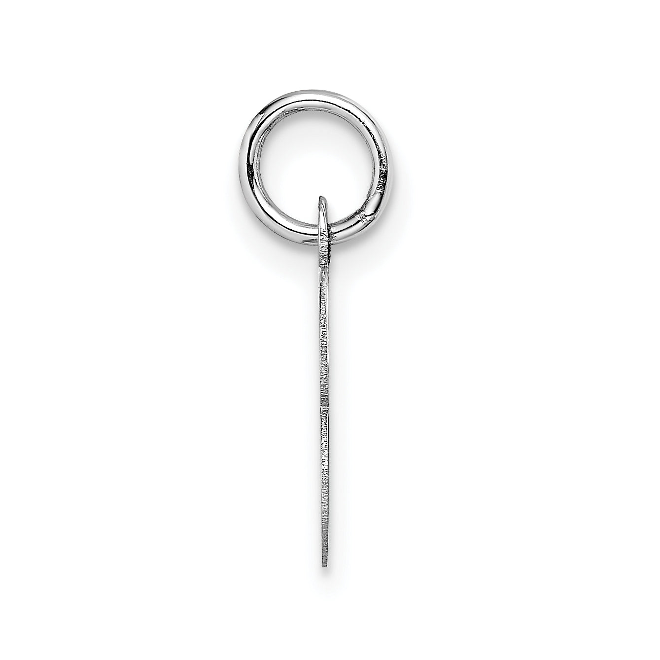 14KW Small Block Letter B Initial Charm Secondary image