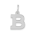 14KW Small Block Letter B Initial Charm