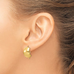 14k Polished Earrings