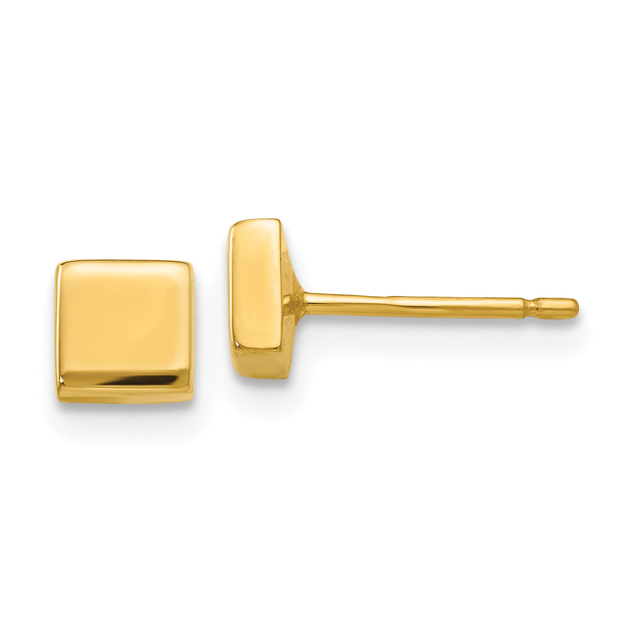 14k Polished Square Post Ear Main image