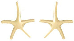 10k Starfish Earrings