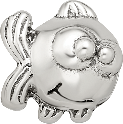 Sterling Silver Reflections Kids Fish Bead