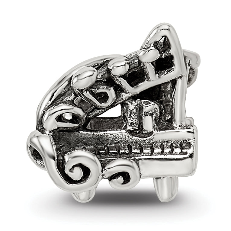 Sterling Silver Reflections Baby Grand Piano Bead