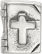 Sterling Silver Reflections Kids Bible Bead