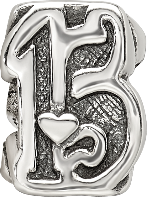 Sterling silver Reflections Sweet 15 Bead