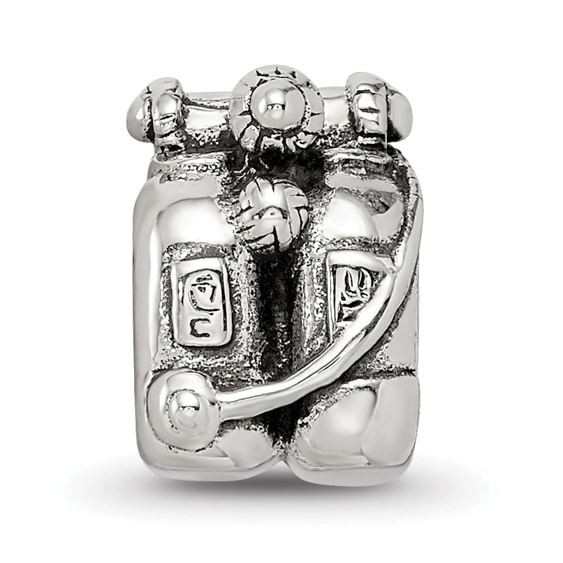 Sterling Silver Reflections Scuba Tanks Bead