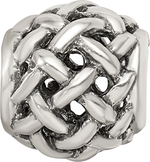 Sterling Silver 925 Bali Bead with Antiqued Finish Solid Craftsmanship