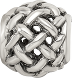 Sterling Silver 925 Bali Bead with Antiqued Finish Solid Craftsmanship