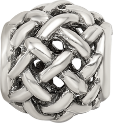 Sterling Silver 925 Bali Bead with Antiqued Finish Solid Craftsmanship