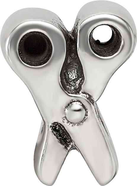Sterling Silver Reflections Scissors Bead