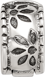 Sterling Silver Reflections Kids Floral Clip Bead